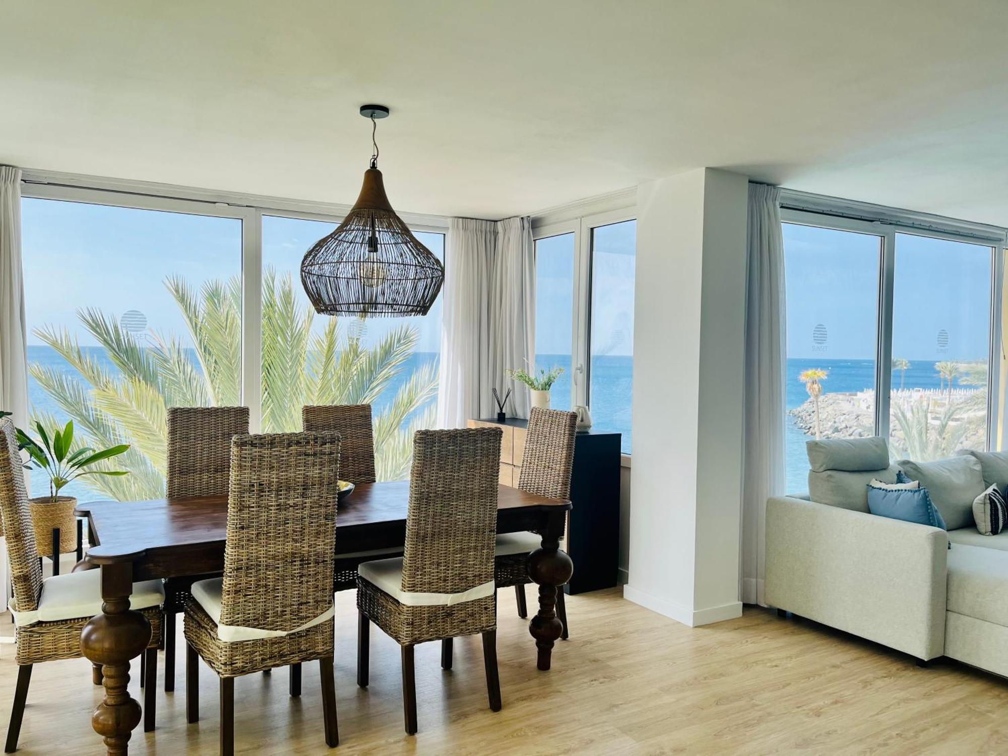 Luxury Sunset Ocean View Apartment Arguineguin Bagian luar foto